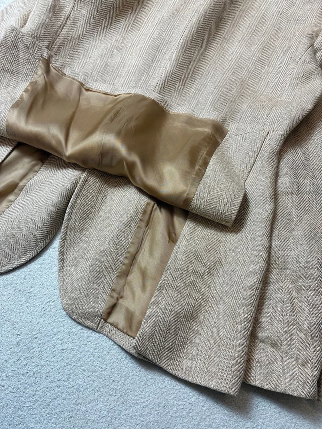 폴로 랄프로렌 우먼스 해링본 린넨 블레이저 자켓 PN7603 상품이미지8