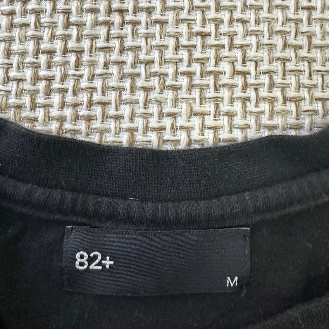 M 빈티지 블랙 반팔 티 0427D 상품이미지2