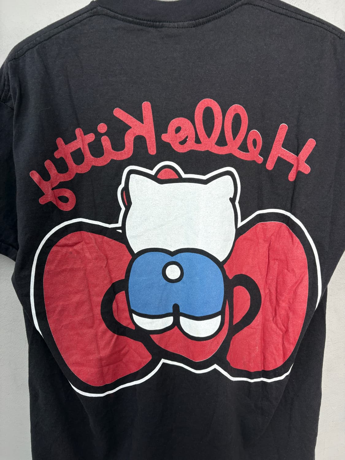 빈티지 헬로키티 y2k 블랙 반팔티 A3694 상품이미지5