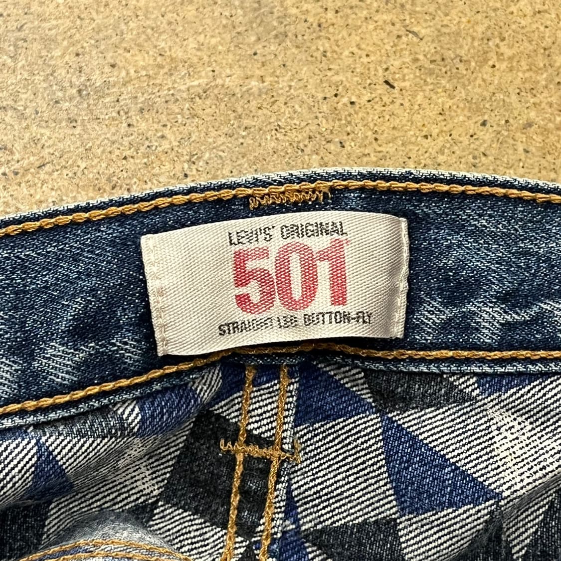 [정품] 리바이스 501 데님 청바지 b10 상품이미지7