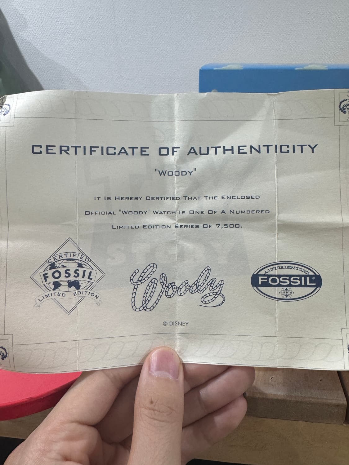 Fossil x 디즈니 토이스토이 우디 손목시계 (new) 상품이미지6