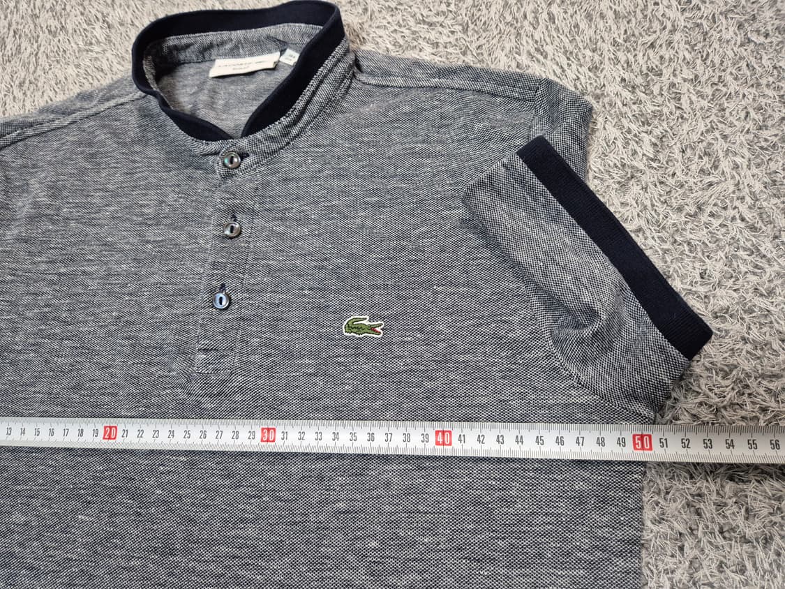 라코스테 남성 헨리넥 폴로 셔츠 슬림핏 100 상품이미지10