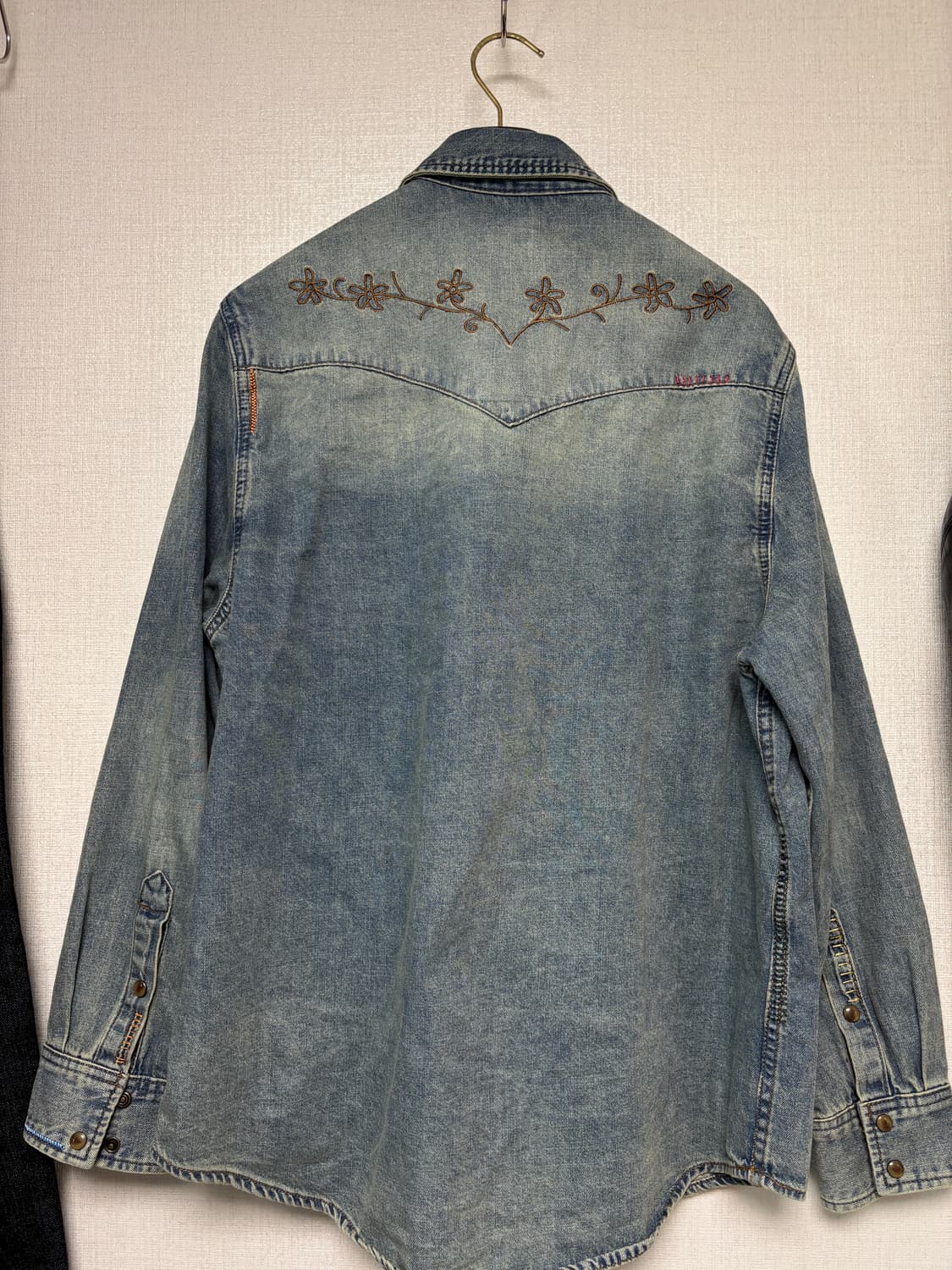 [Lee X Saytouche] 웨스턴 데님 셔츠 인디고 라이트 m 상품이미지3