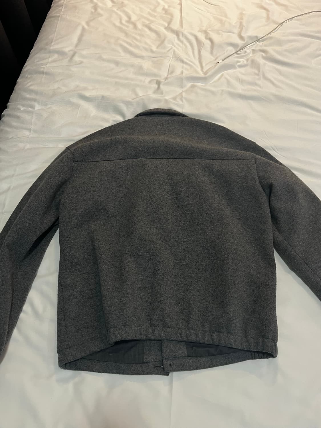 [L] 자라 울 그레이 포켓 자켓 상품이미지3