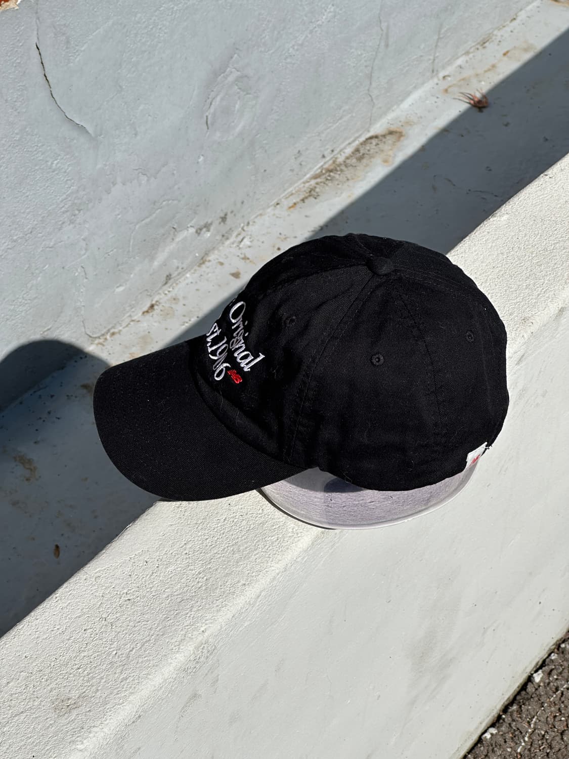 [F] 뉴발란스 1906 로고 블랙 볼캡 모자 상품이미지3