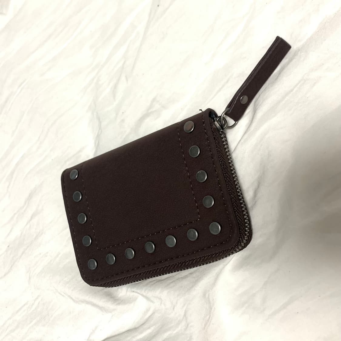 Pull & Bear studd wallet brown 상품이미지2
