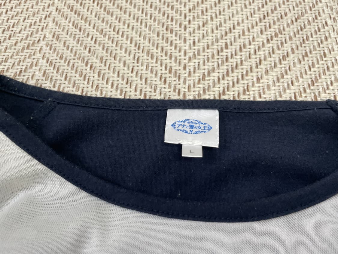 디즈니 엘사 x 안나 포트레이트 래글런 티셔츠 J03509 상품이미지4