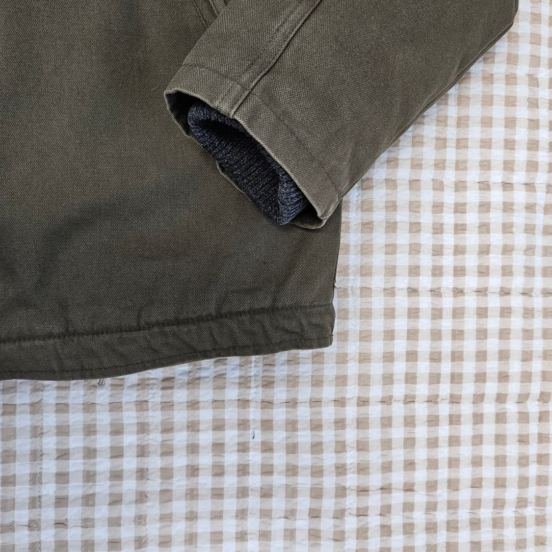 프리즘웍스 N-1 면점퍼 남자100 상품이미지5