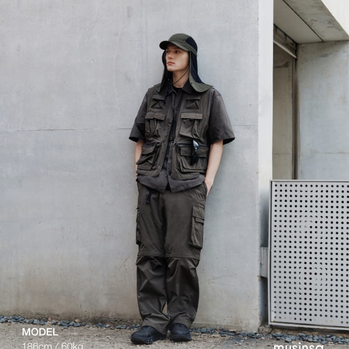메쉬 롱 데저트 캡 모자 상품이미지7