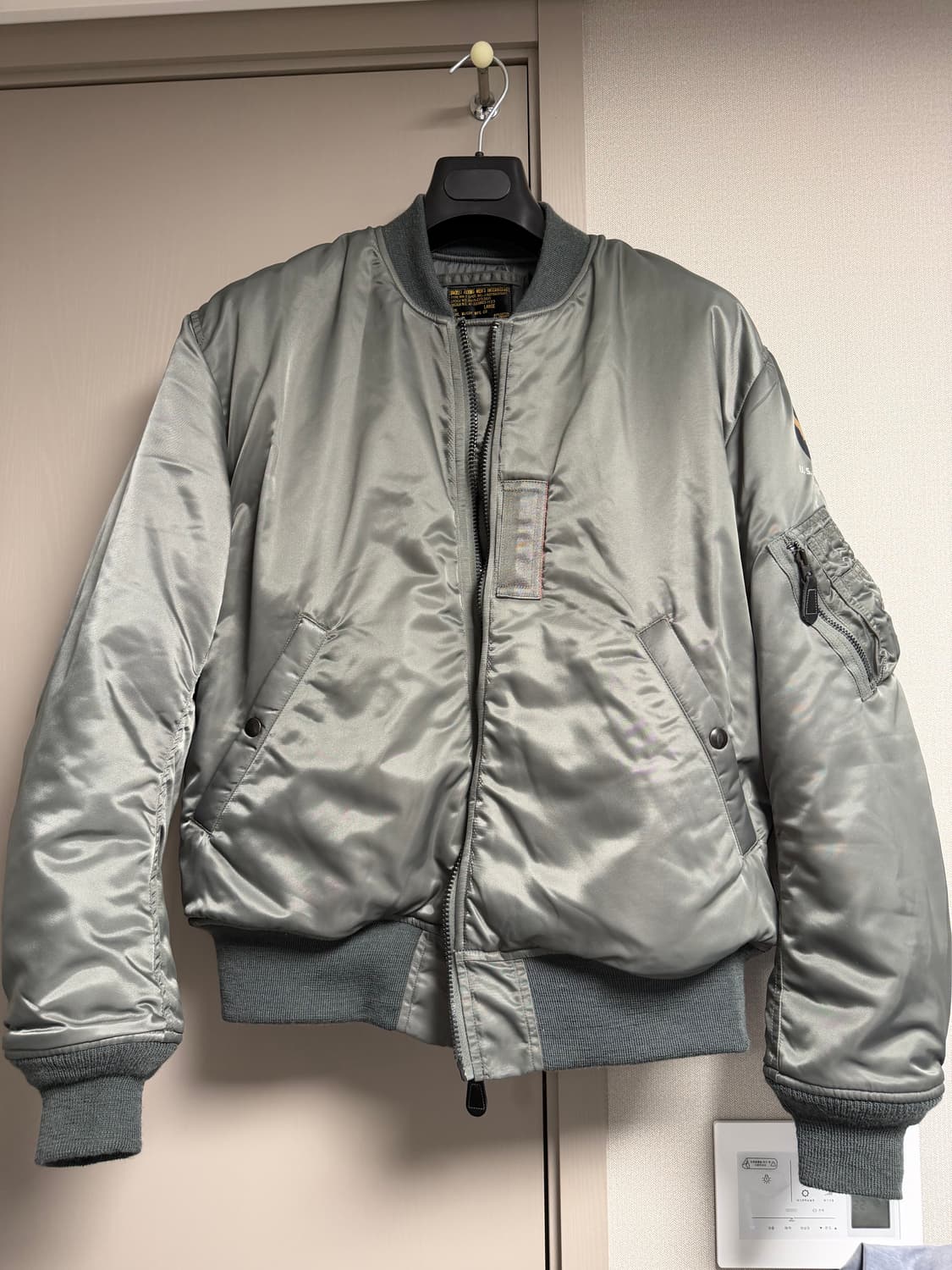 리얼맥코이 ma-1 MJ25113 세이지그린 상품이미지2