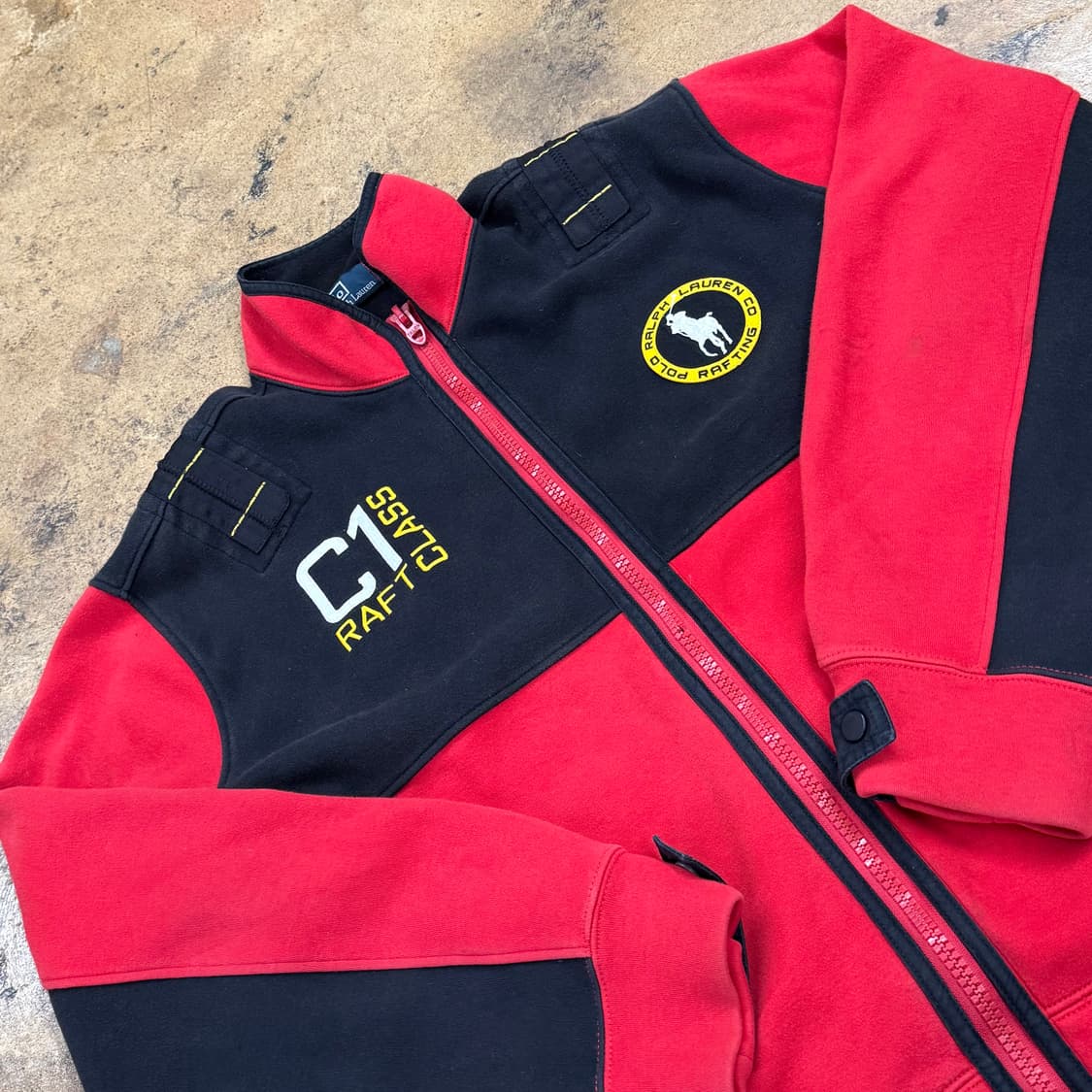 폴로 랄프로렌 레이싱 검빨 자켓 집업  상품이미지1