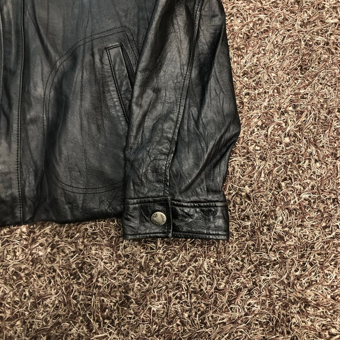 빈티지 양가죽 멀티포켓 레더 가죽 자켓 상품이미지3