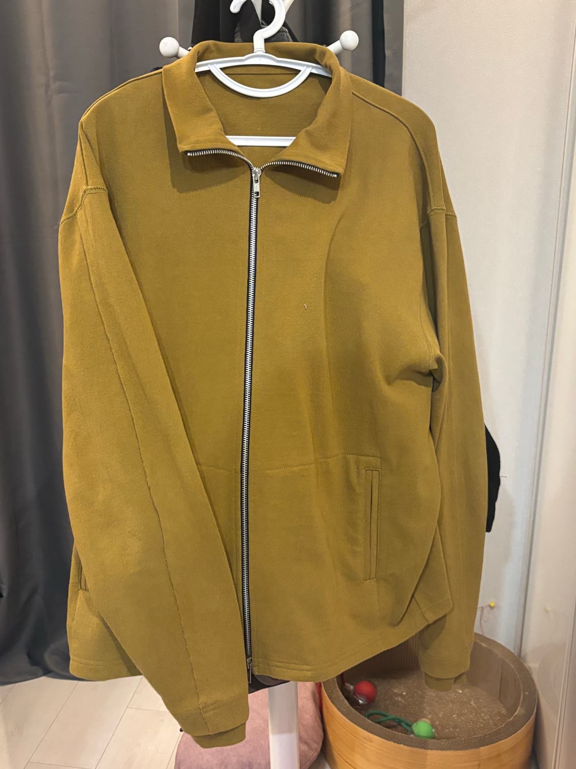 해칭룸 Middle Cardigan Mustard 상품이미지5