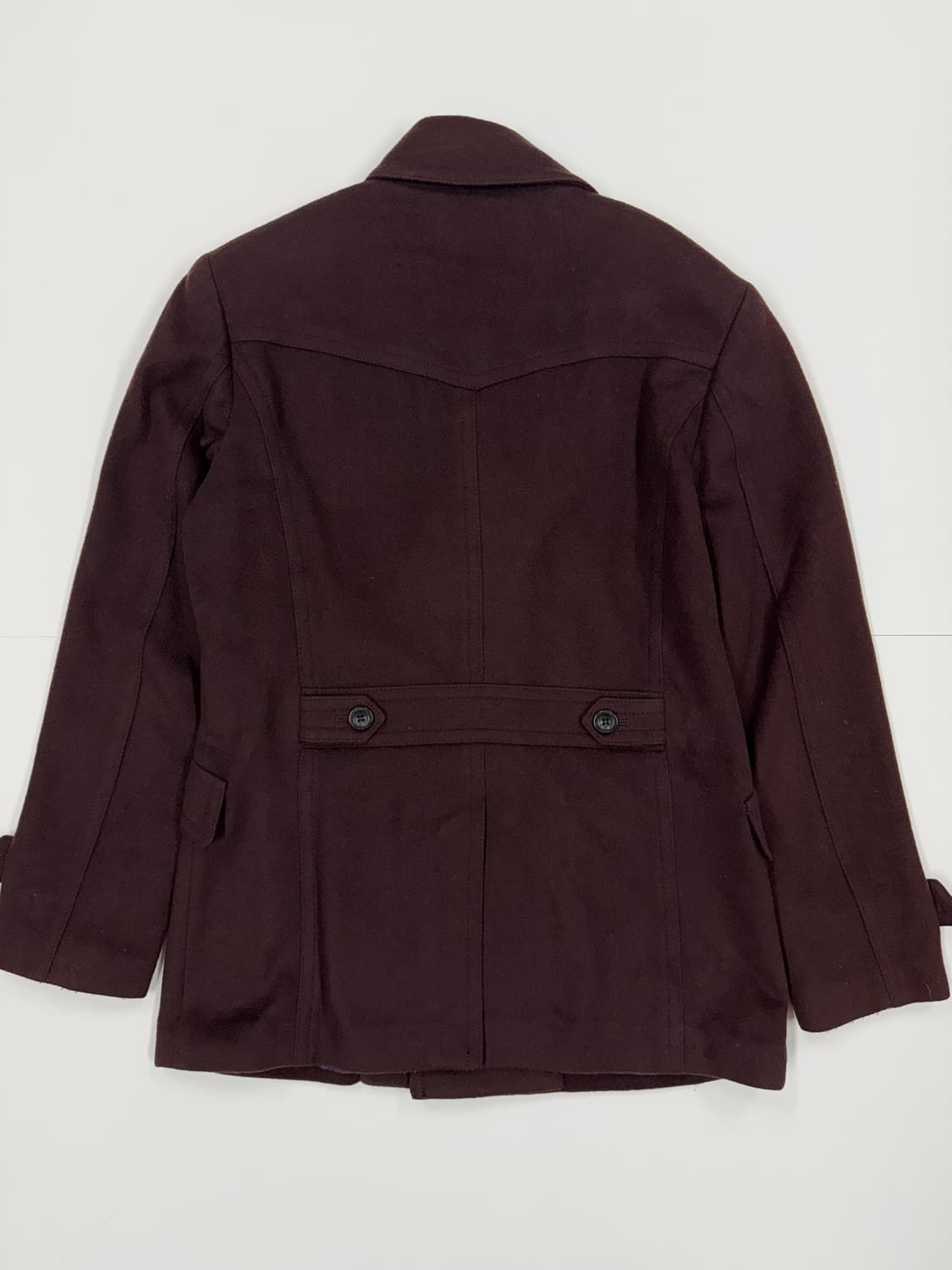 지오지아 버건디 하프코트 상품이미지6