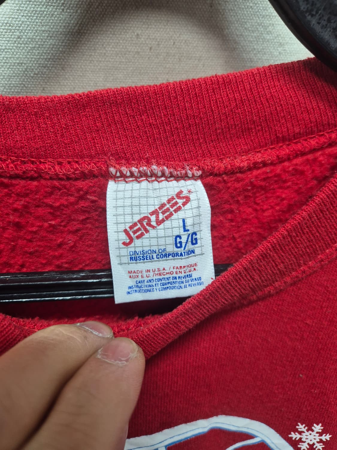 USA 델타 크리스마스 맨투맨 상품이미지2