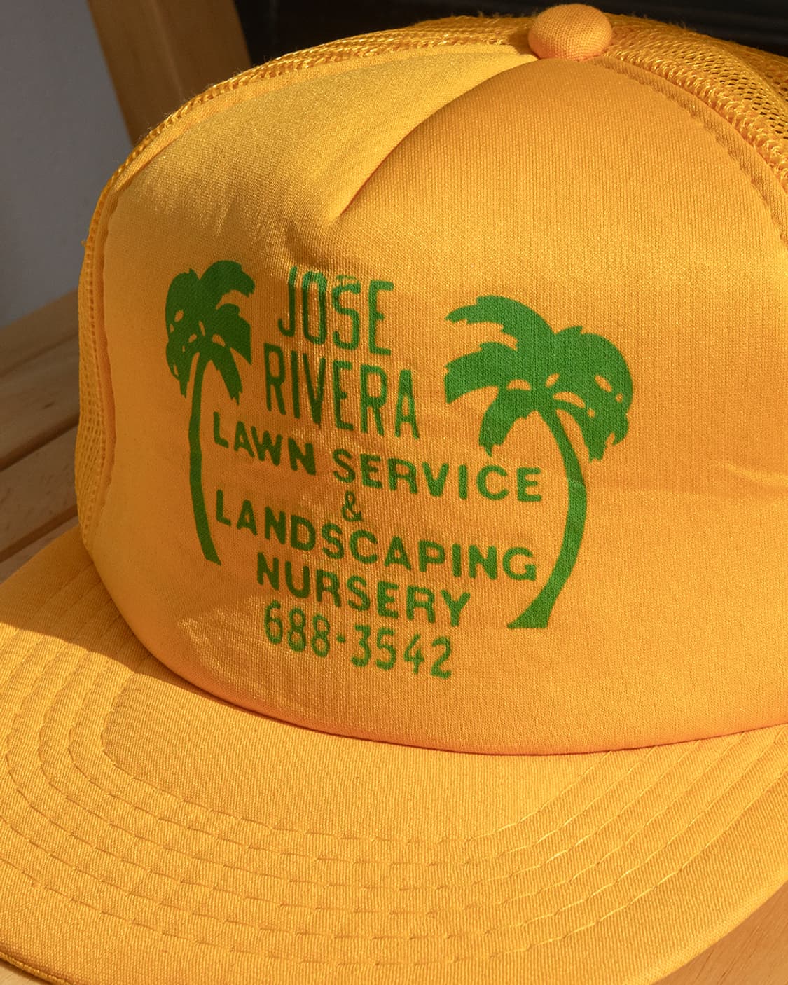 90's Jose Rivera Lawn Service 트러커 매쉬 캡 상품이미지2
