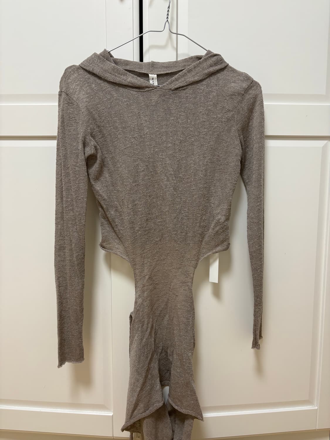 Weak generation hooded cut-out dress  상품이미지5