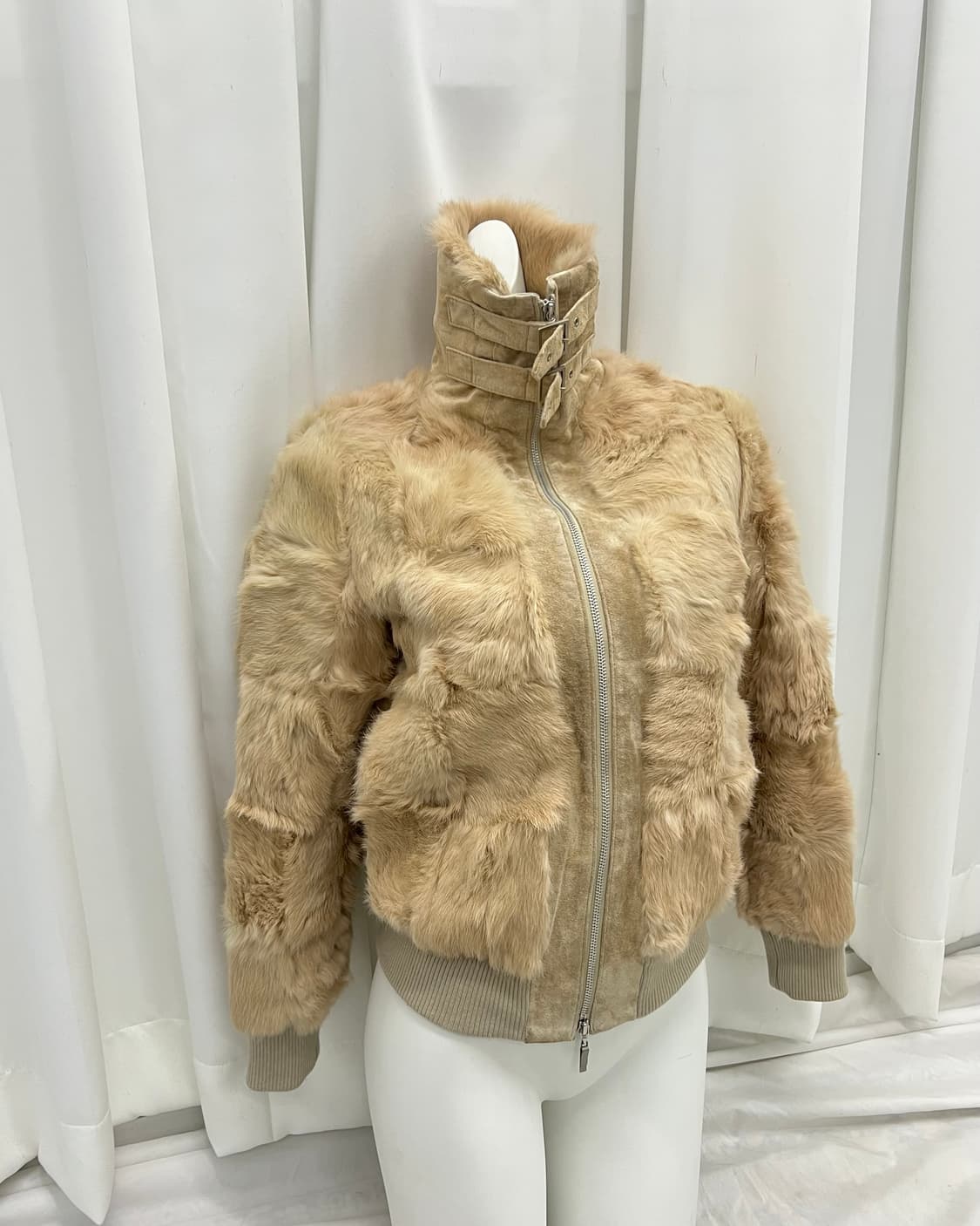 스웨이드 레빗퍼 자켓 상품이미지2