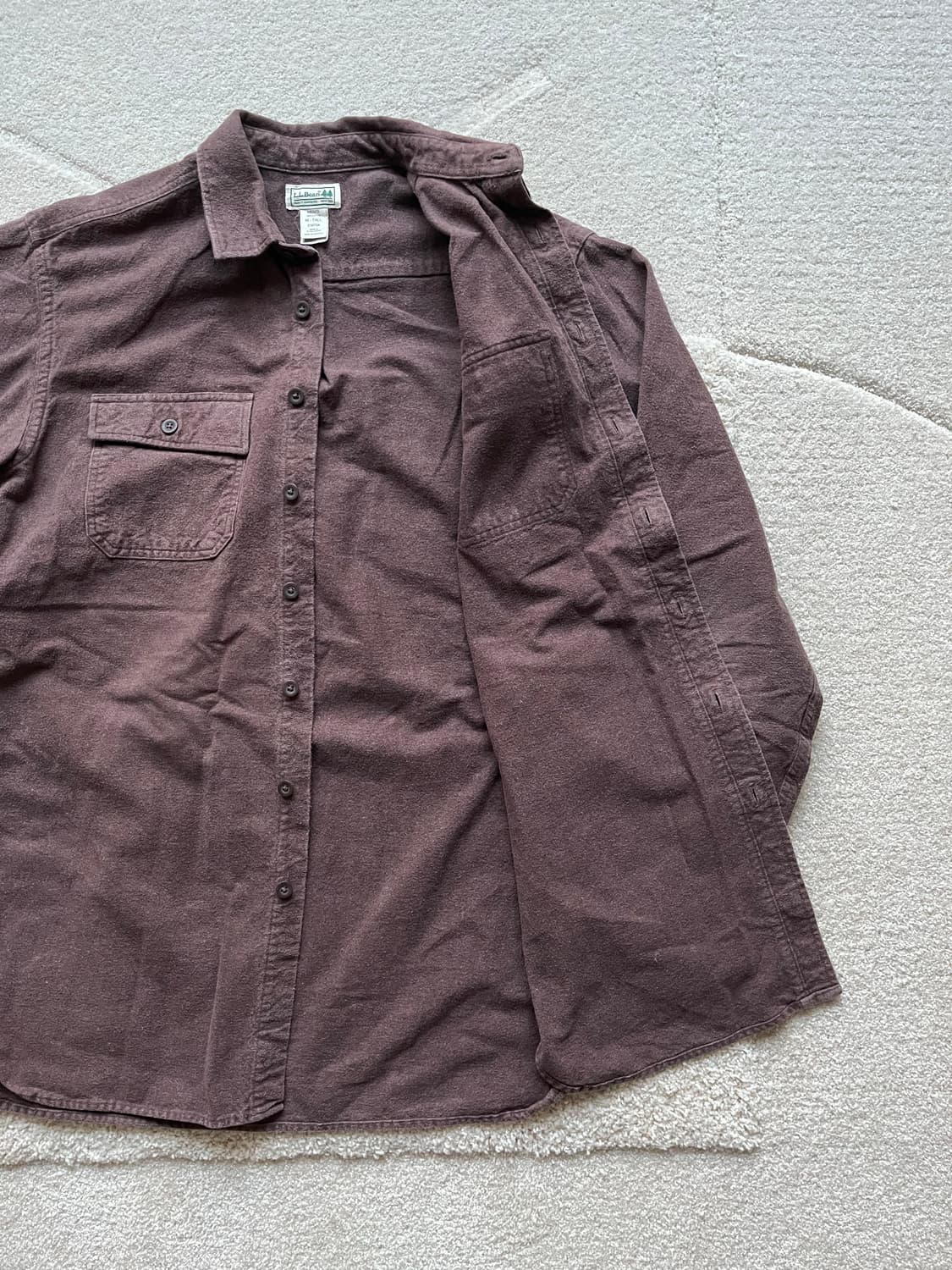 엘엘빈 헤비웨이트 브러쉬드 셔츠 (103-105) 상품이미지6