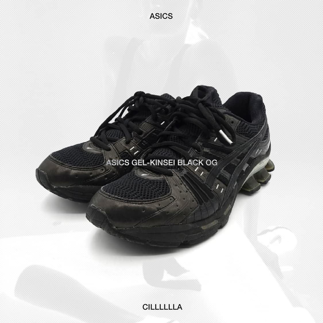 [275] ASICS 아식스 젤킨세이 블랙 OG 상품이미지1