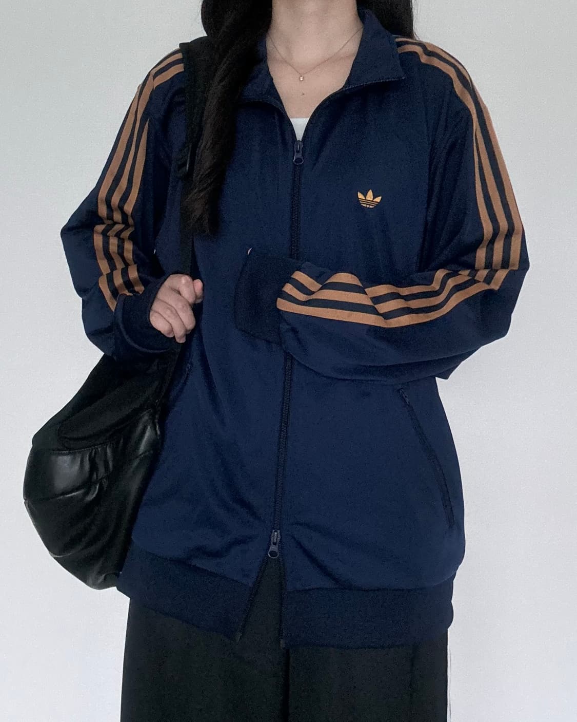 아디다스 네이비&오렌지 BB 베켄바우어 투웨이 져지 상품이미지4