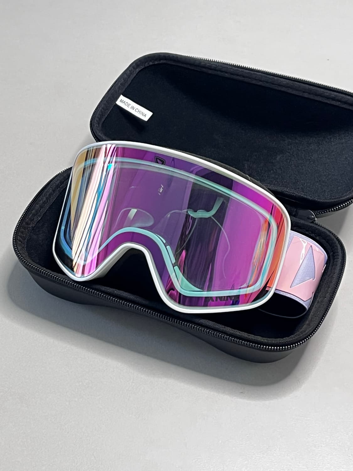 2425 아이엑스나인 고글 아이엑스쓰리 프로 코튼 캔디 PINK PHOT 상품이미지2