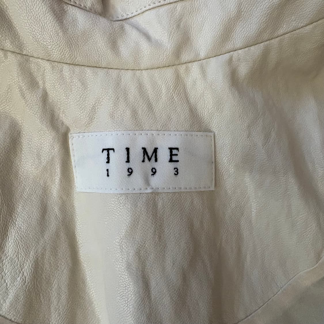 한섬 타임 카드 슬롯 벨티드 레더 자켓 상품이미지6