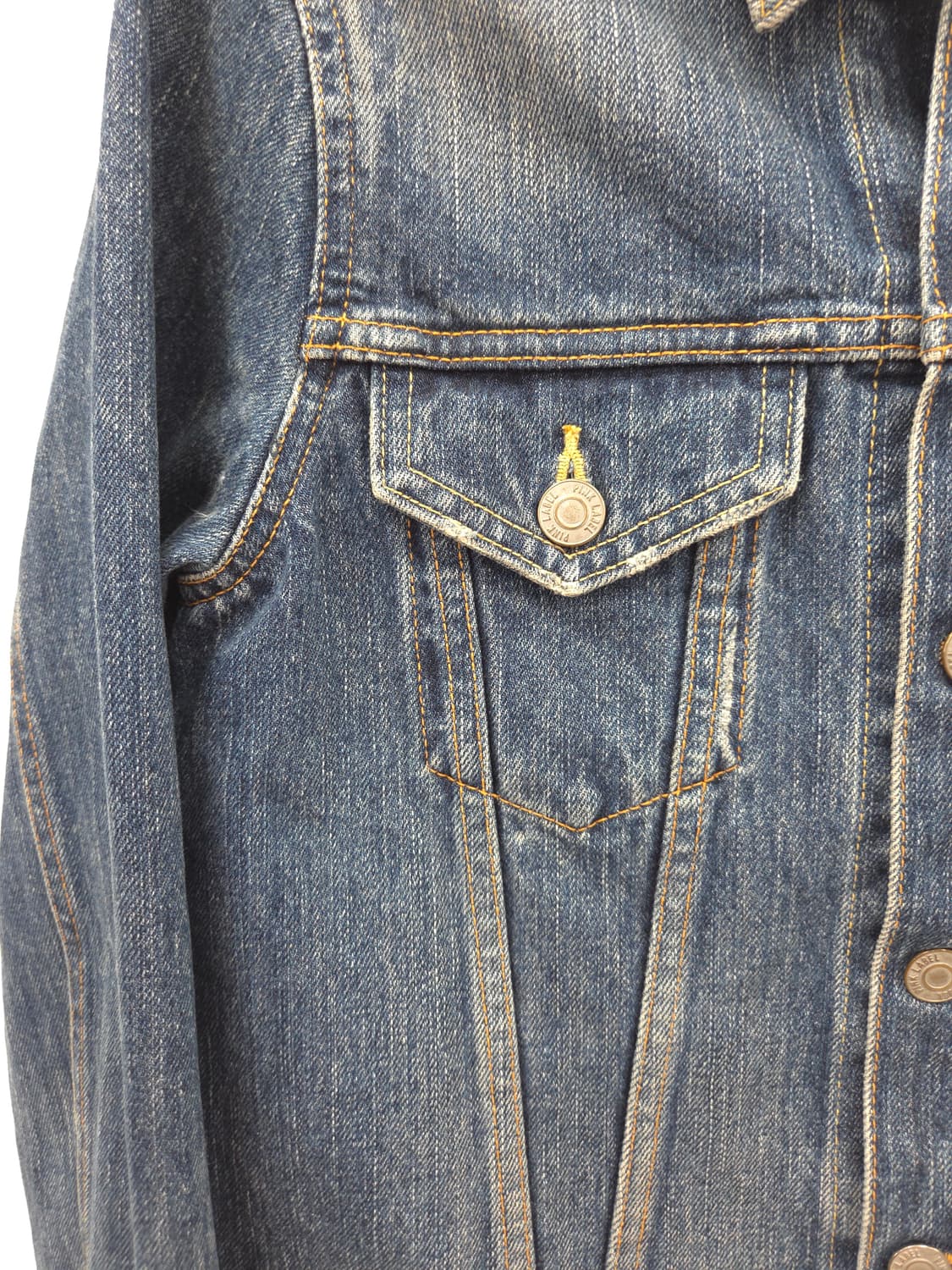 M 유나이티드에로우즈 일본 빈티지 베이직 데님 청자켓 상품이미지3