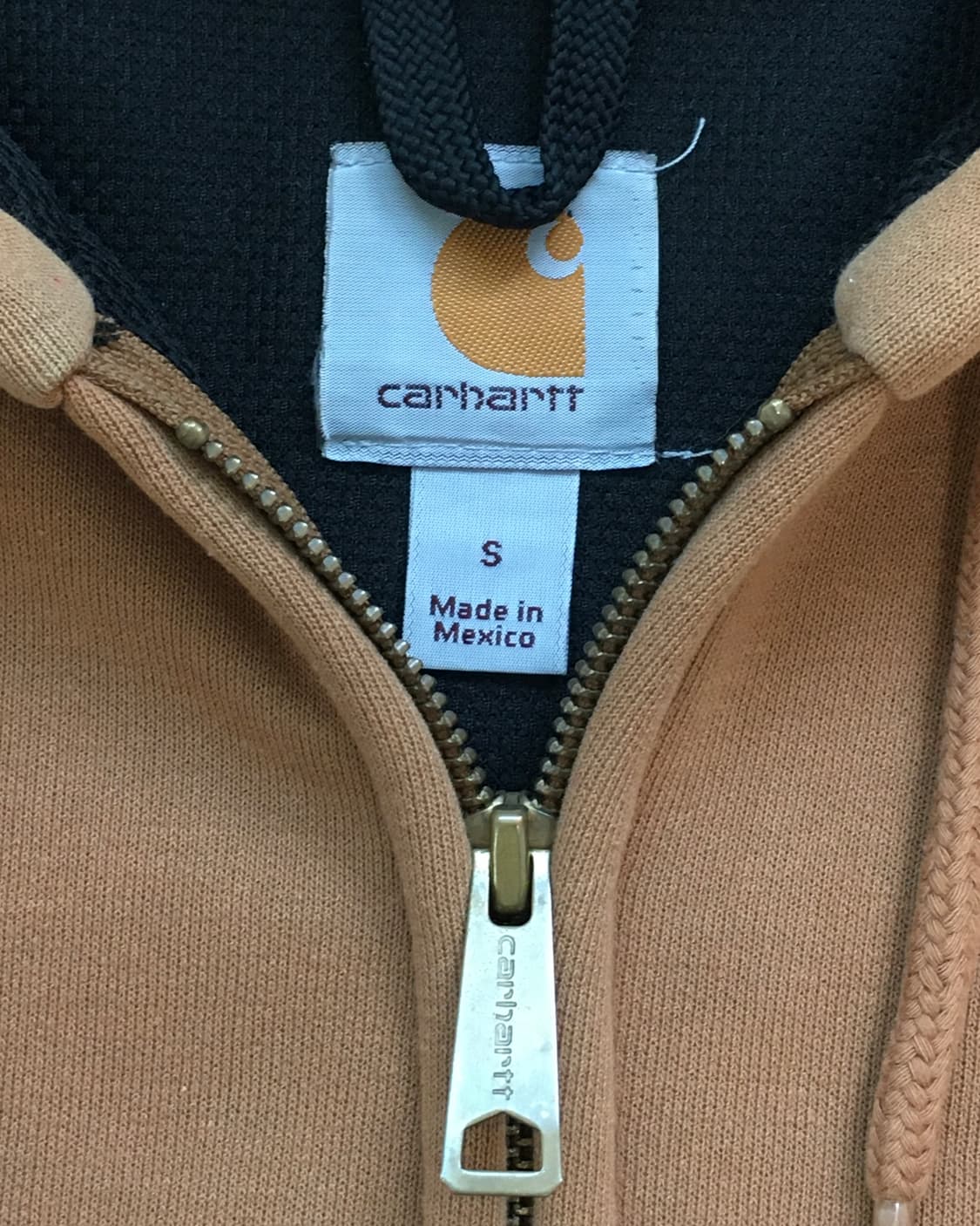 Carhartt 칼하트 카멜브라운 후드집업 상품이미지6