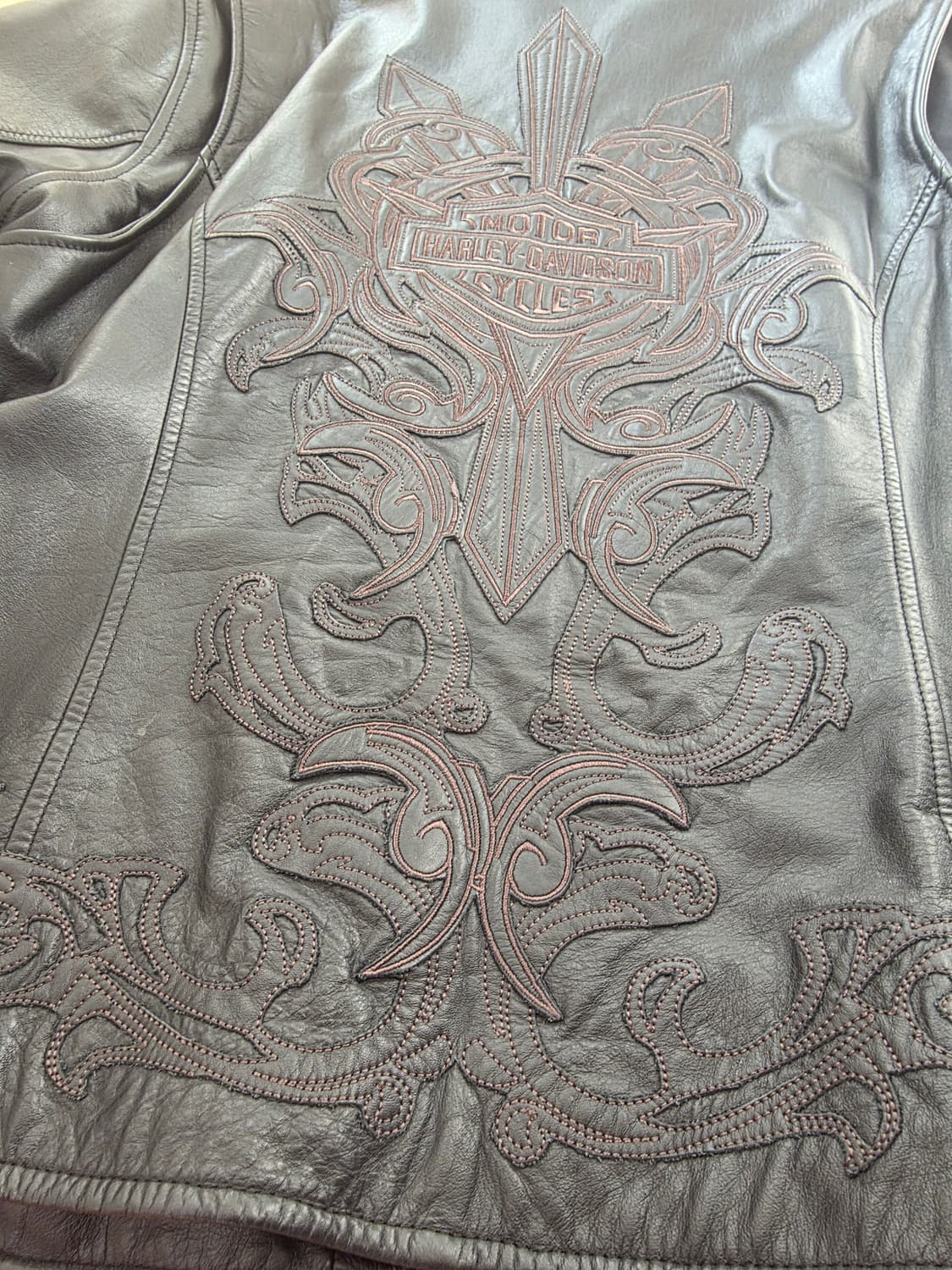 빈티지 할리데이비슨 라이더 자켓 레더 모터사이클 xl usa 고딕 상품이미지2