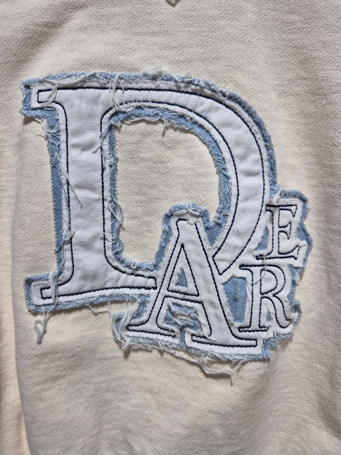 (세일)(새상품)DIAIRE 디아에르 아이보리 맨투맨 상품이미지2