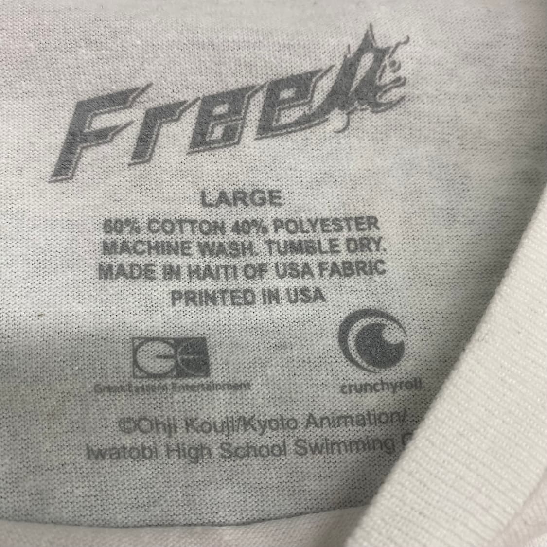 프리 Free! 오피셜 애니메이션 티셔츠 상품이미지3