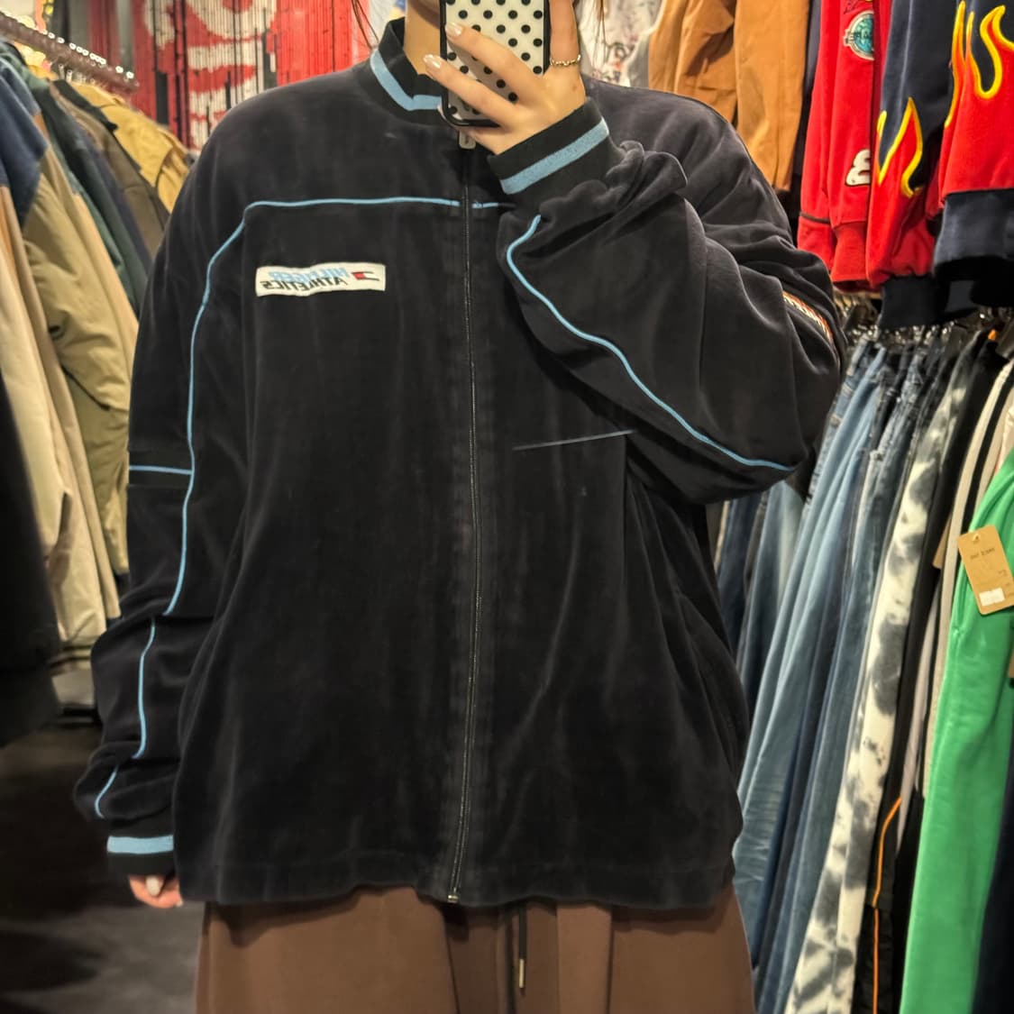 [IM] Hilfiger athletics 벨벳져지 상품이미지1