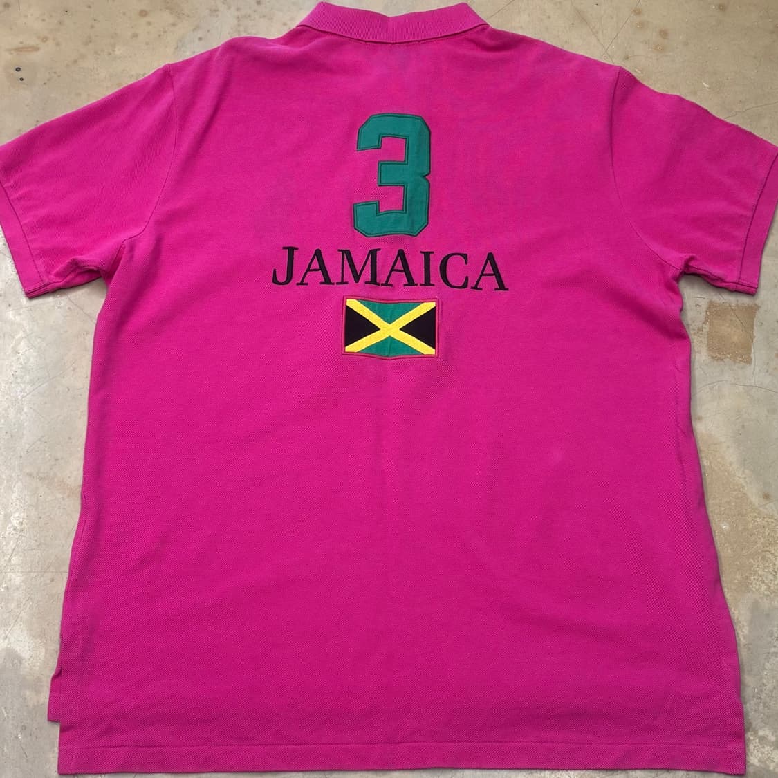 🫶🏻 폴로랄프로렌 치프키프 빅포니 자메이카 핑크 카라 반팔티 🫶🏻 상품이미지3