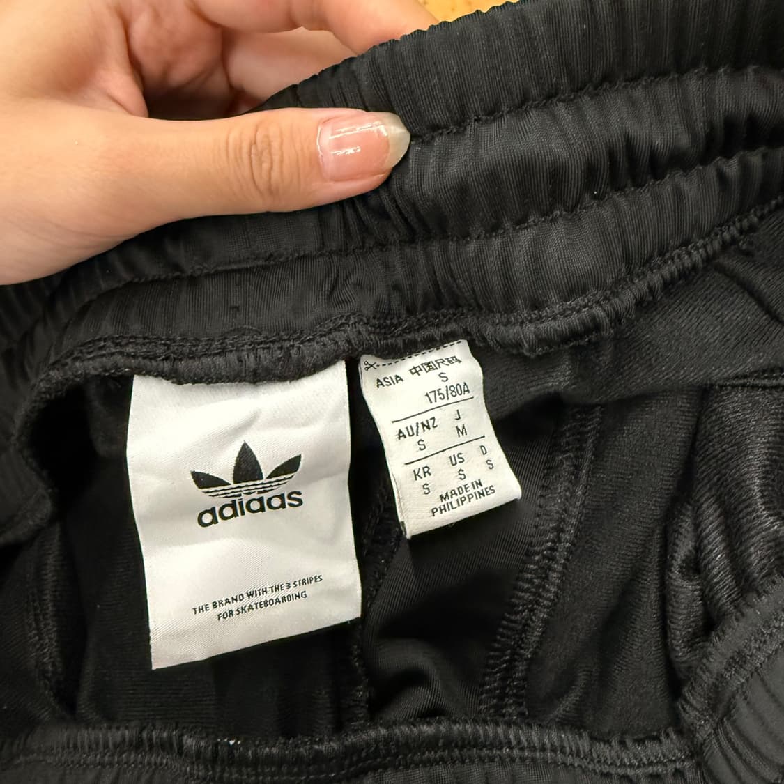 [정품/S] 아디다스 블랙 조거팬츠 상품이미지5