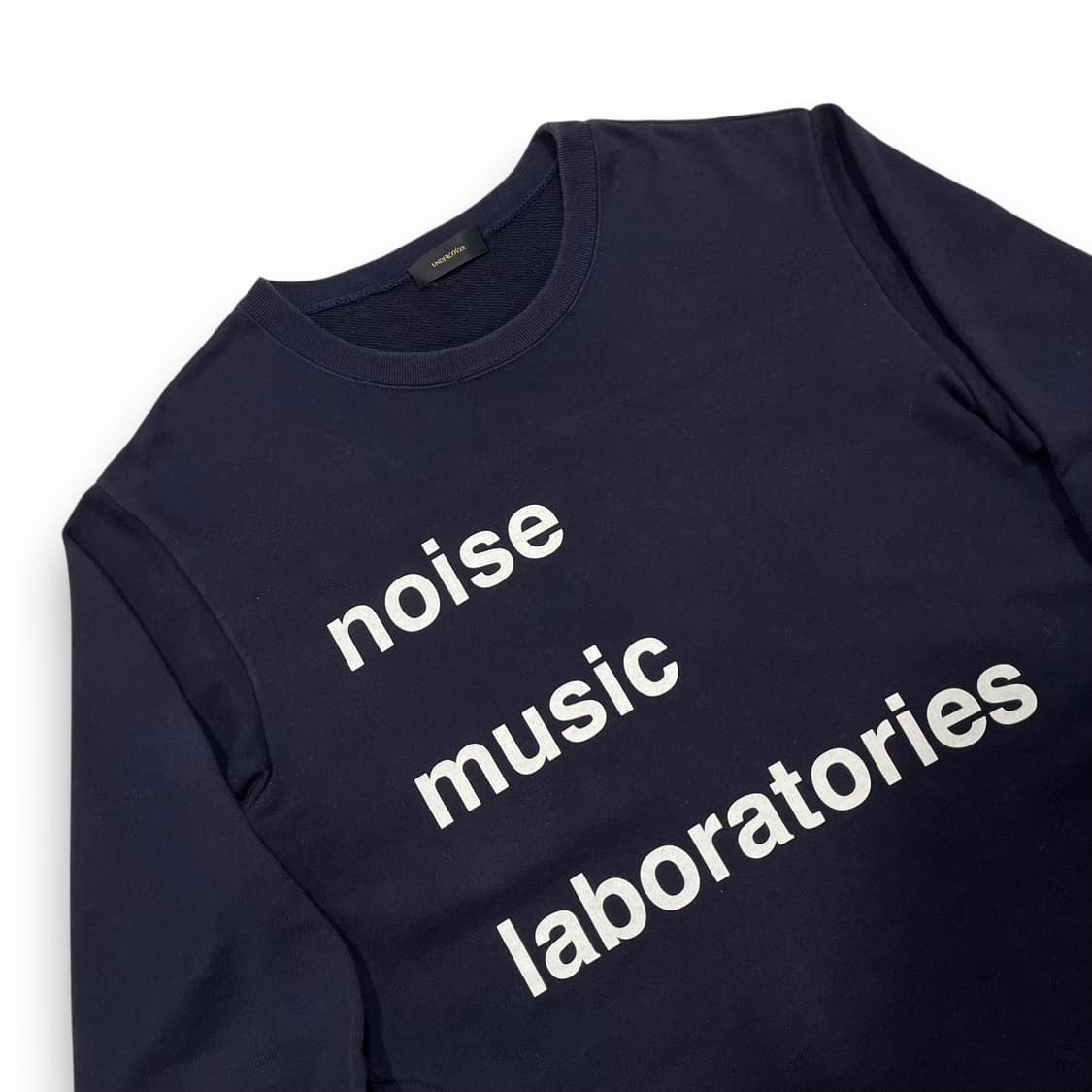 언더커버 15ss 노이즈 뮤직 네이비 맨투맨 (3) 상품이미지2