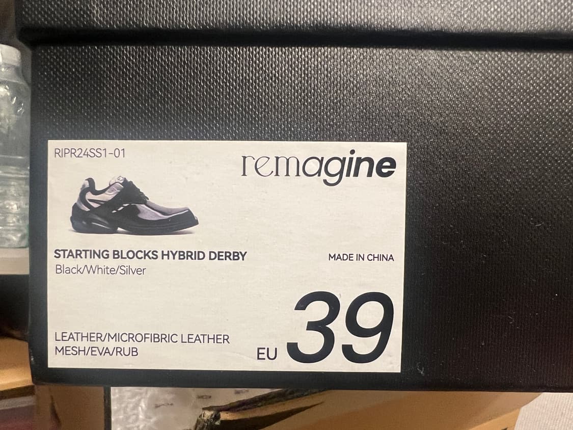 리매진 하이브리드 더비 슈즈 39 사이즈 remagine 상품이미지5