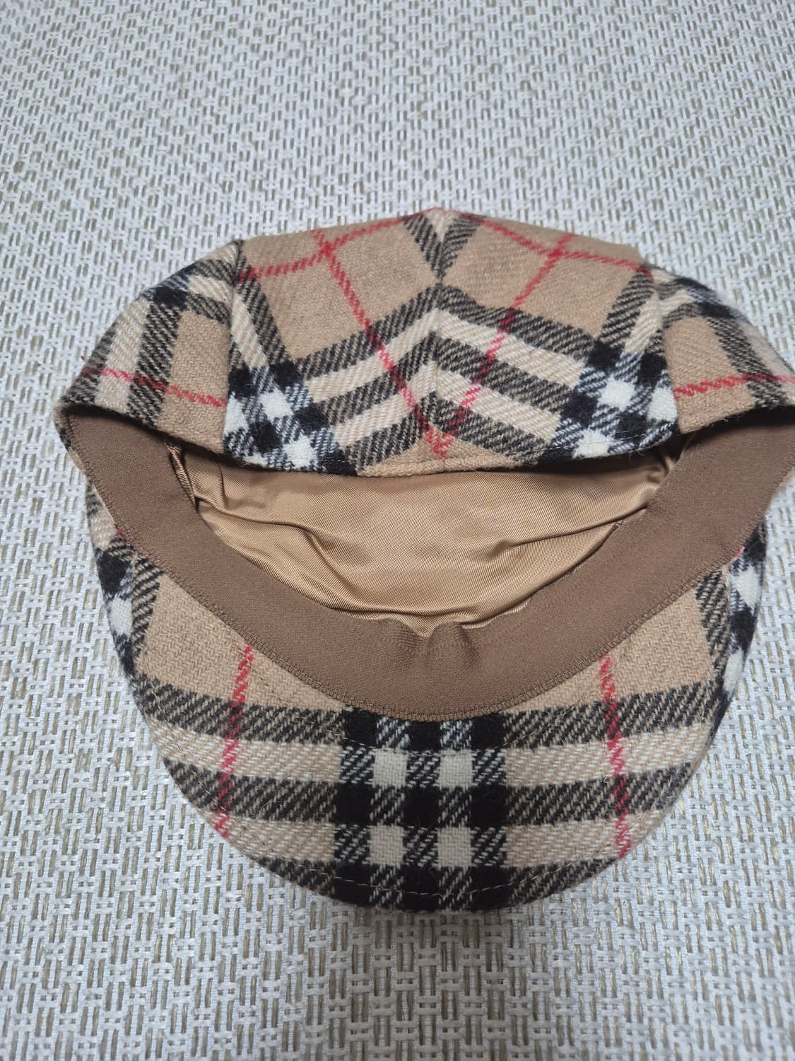 (정품) 버버리 체크   헌팅캡 뉴스보이캡 라지 상품이미지10