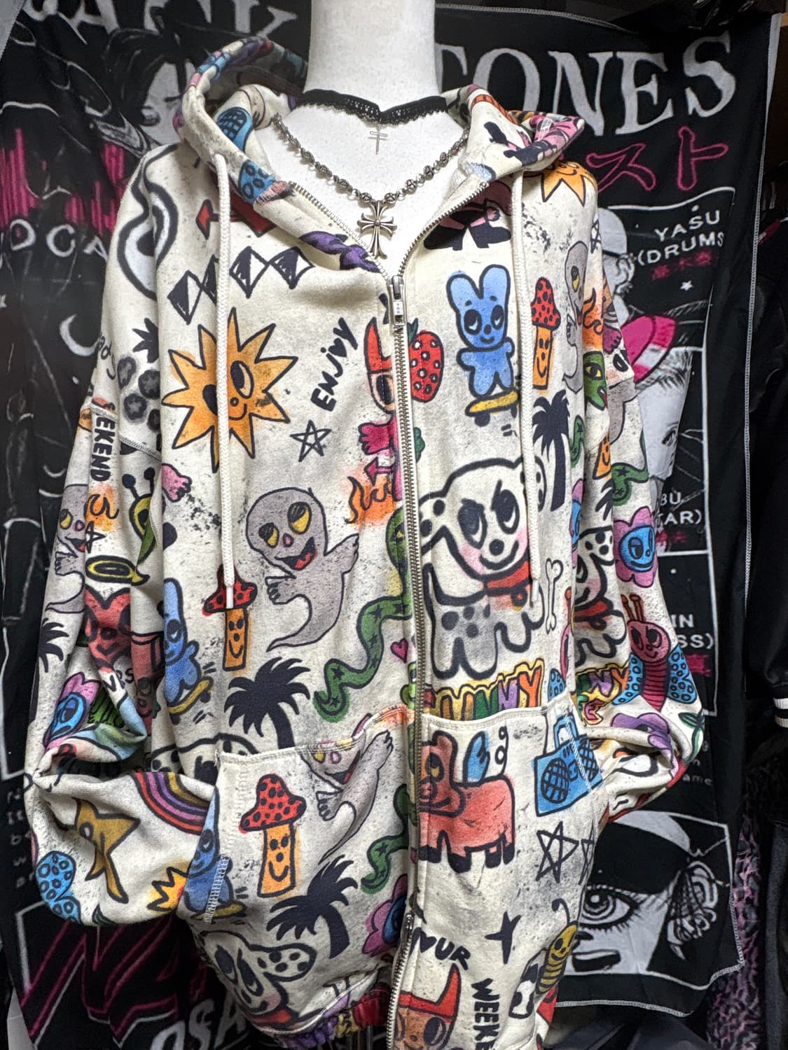 위캔더스 후드집업 XL 상품이미지1