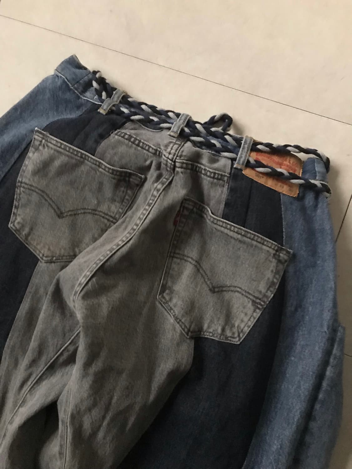 리바이스 와이드핏 커스텀팬츠 상품이미지8