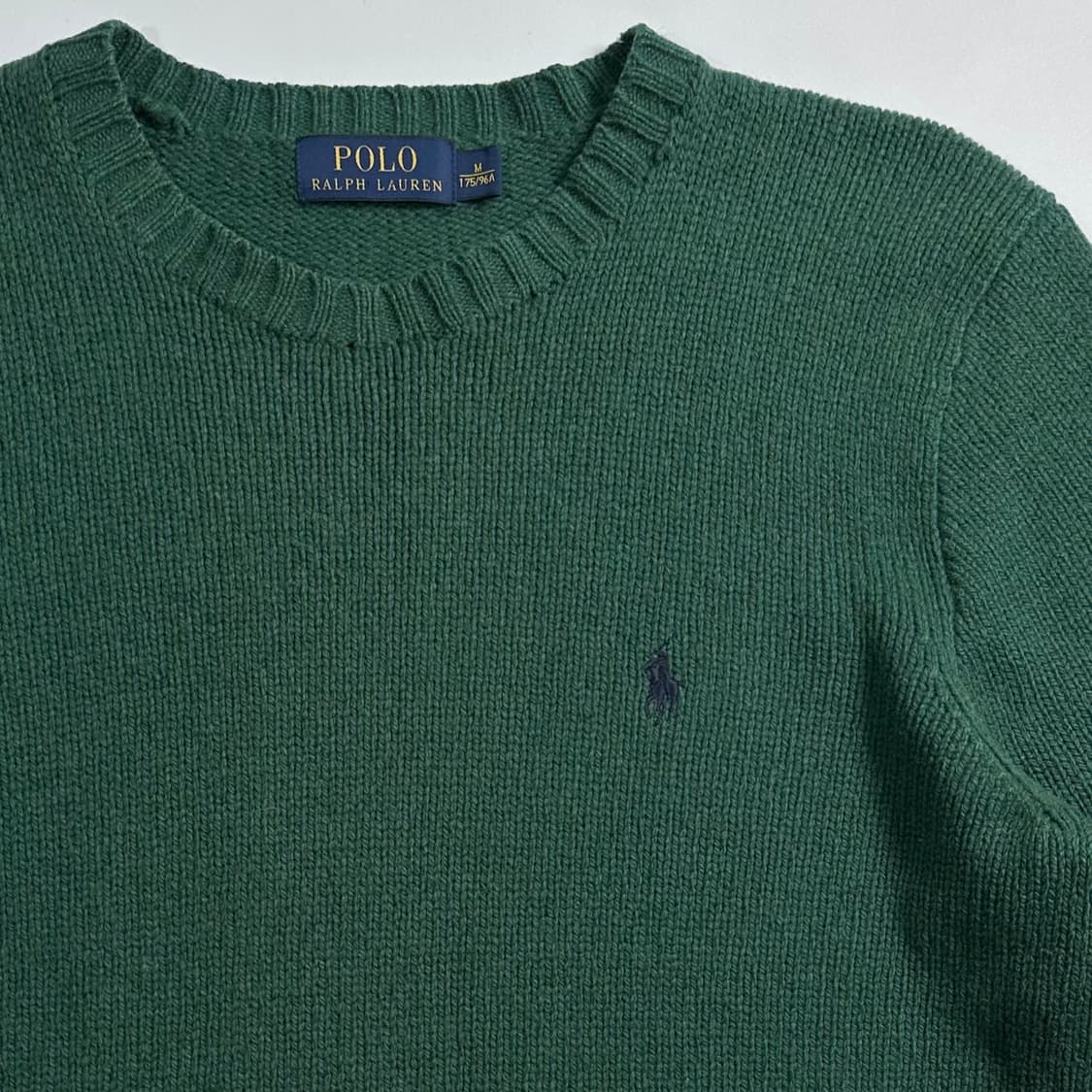 폴로 랄프로렌 그린 울 니트  상품이미지4