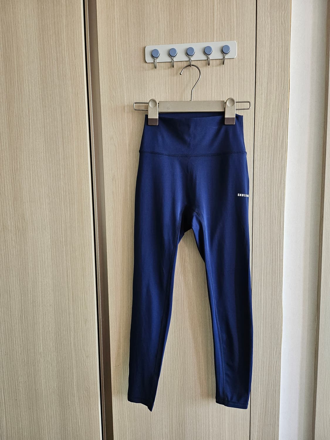 스컬피그 레깅스 S 네이비+블랙 세트 새상품급 상품이미지7