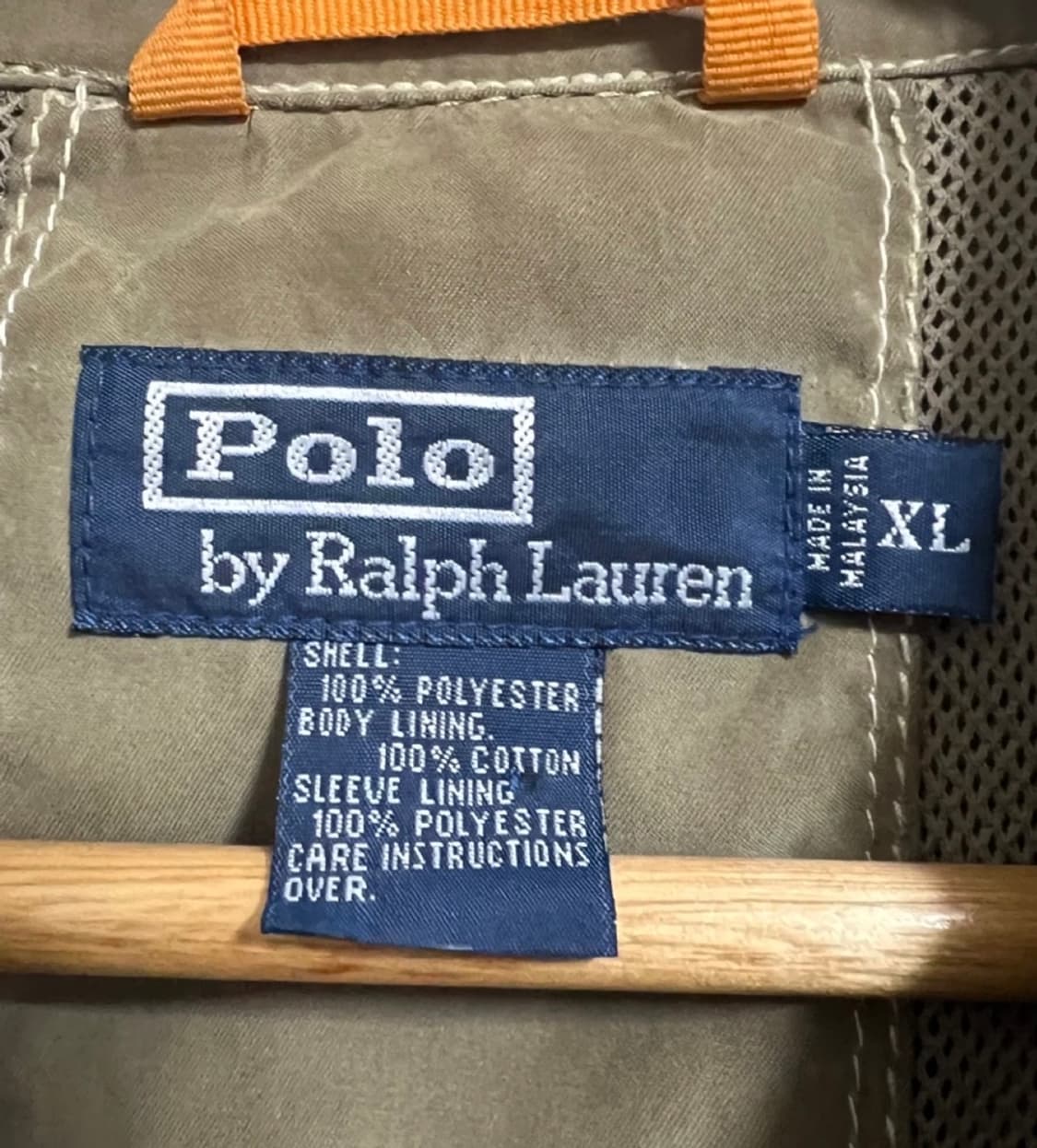 [폴로/빈티지] 카키 블루종 / XL 상품이미지2