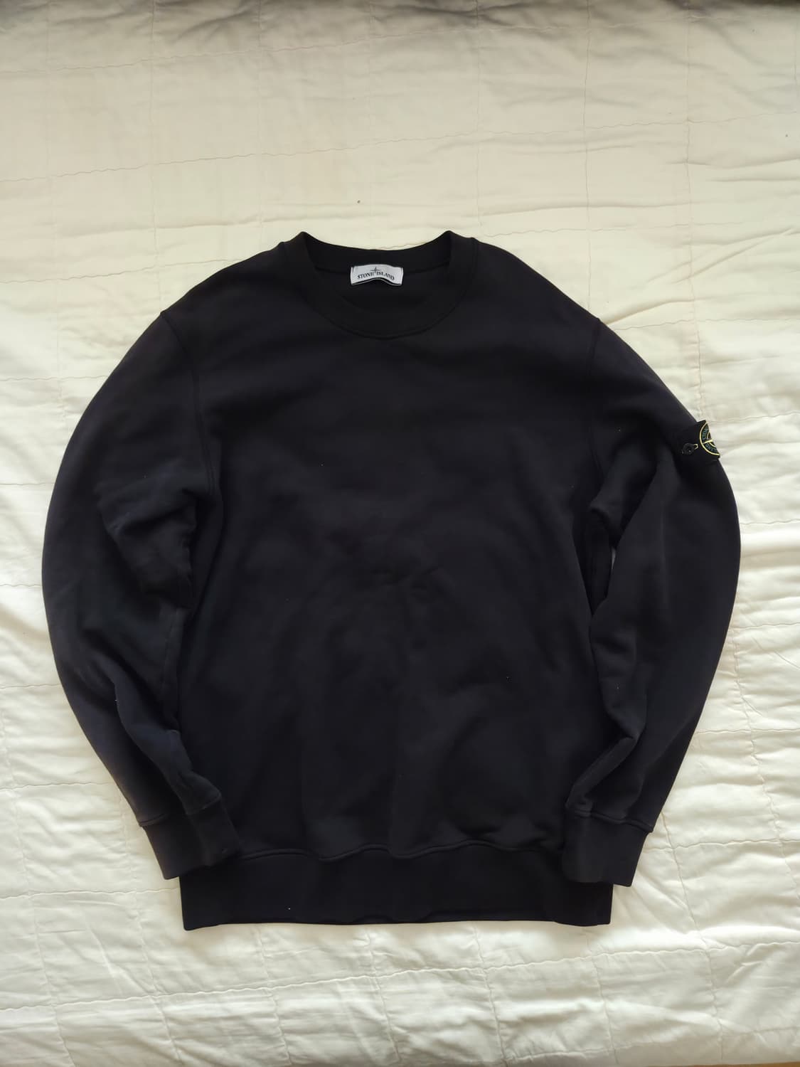 스톤아일랜드 맨투맨 22fw 블랙 XXL 상품이미지2