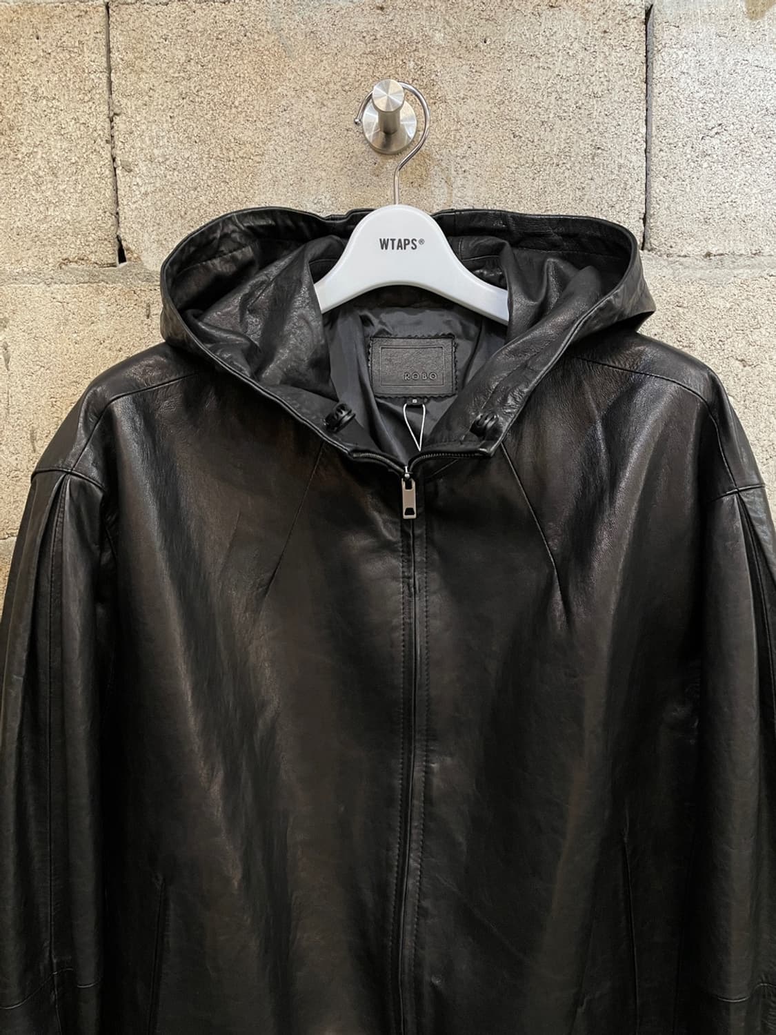 빈티지 Robo 양가죽 후드 자켓  상품이미지2