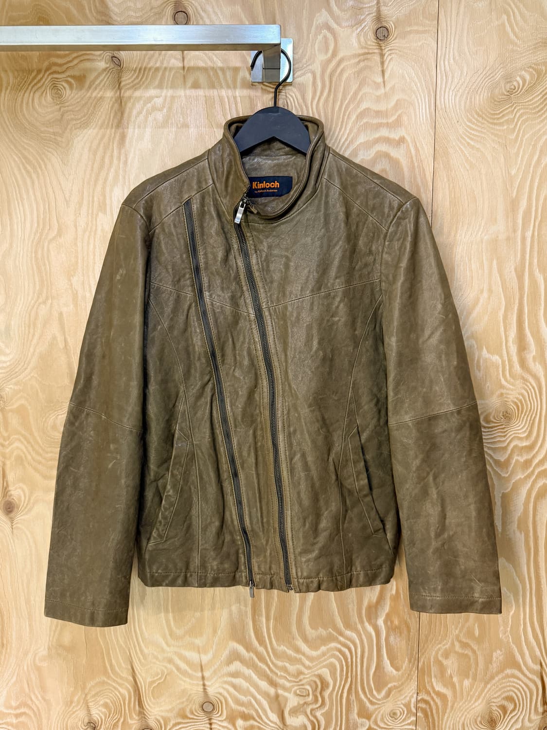 킨록 앤더슨 어시매트릭 램 레더 자켓 상품이미지1