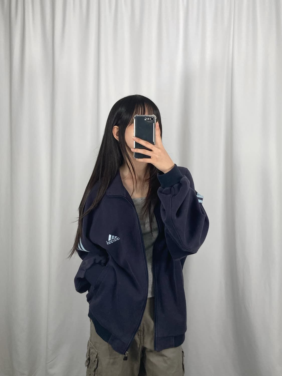아디다스 올드스쿨 코튼 자켓 상품이미지2