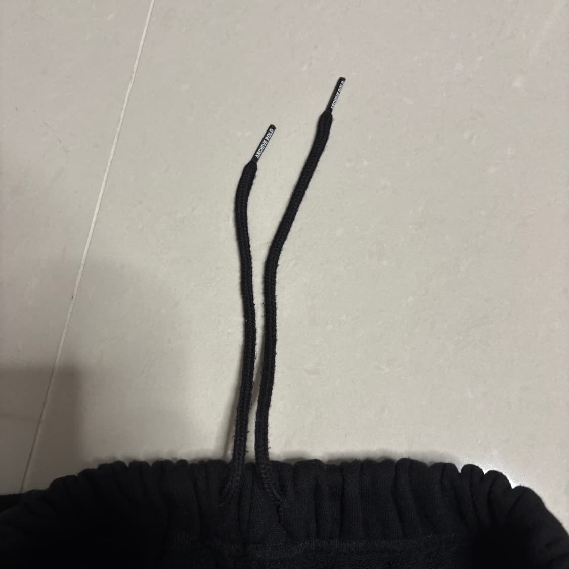 정품 아카이브볼드 939 로고 스웻팬츠 블랙 밴딩 바지 상품이미지8