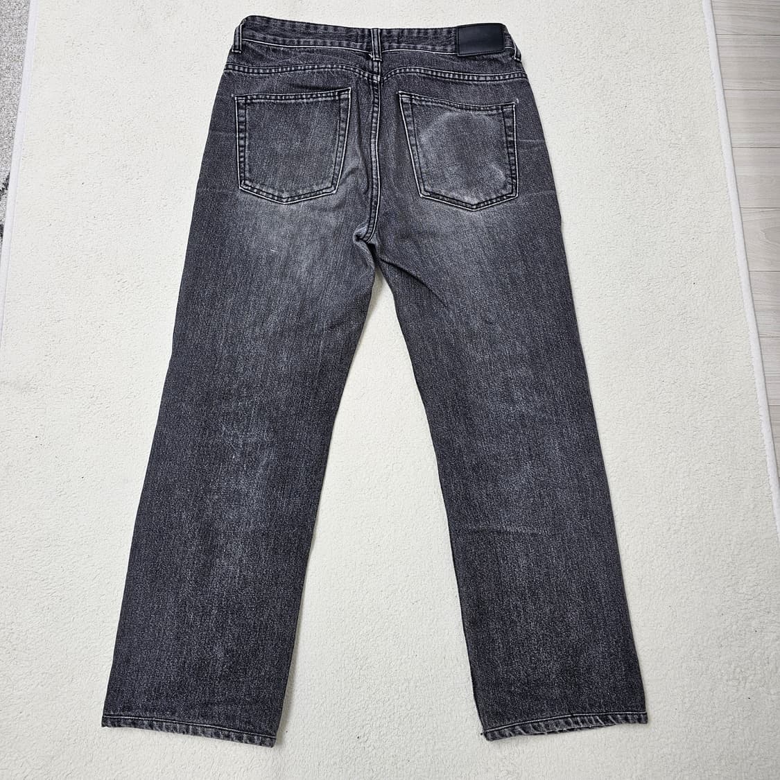 30 피스워커 흑청 데님 청바지 상품이미지4