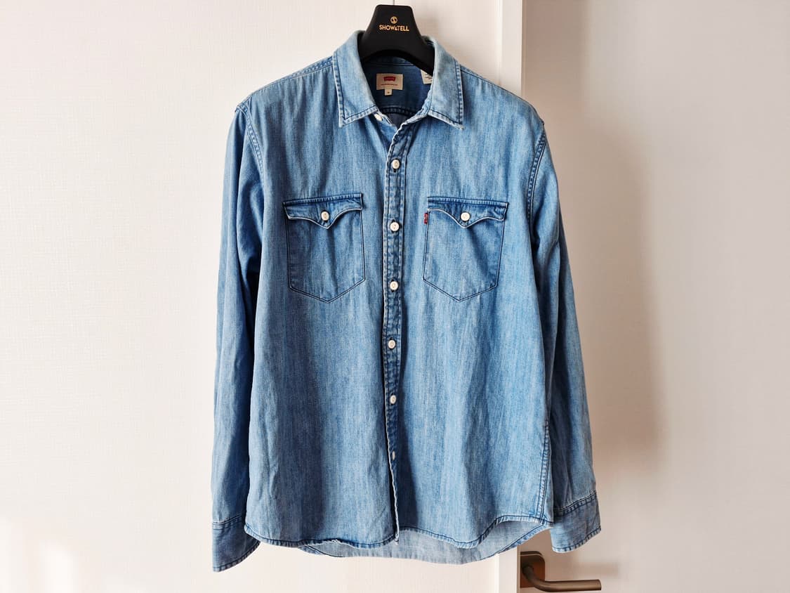 리바이스 데님셔츠 M 상품이미지8